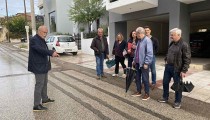 Δήμος Πύργου: Εγκαταστάθηκε ο εργολάβος για την αποκατάσταση της οδού Γορτυνίας [PHOTOS]
