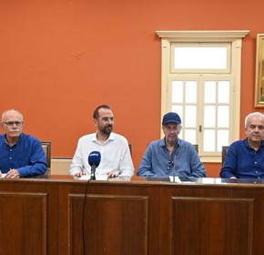 Ο Νεκτάριος Φαρμάκης σε έργα στην Ηλεία και σύσκεψη στο Δημαρχείο Πύργου για τον λιμένα Κατακόλου [PHOTOS]