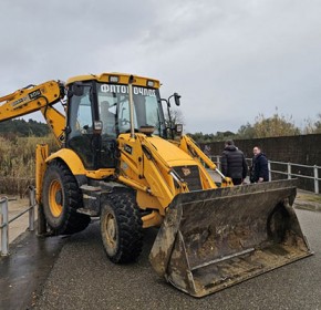 Έκτακτα μέτρα και παρεμβάσεις της Περιφερειακής Ενότητας Ηλείας για τη διαχείριση της στάθμης του Πηνειού και τη λειτουργία του Φράγματος «Καραμανλή» [PHOTOS]