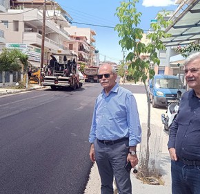 Δήμος Πύργου: Νέος ασφαλτοτάπητας στην οδό Κοκκίνου [PHOTOS]