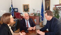 Συνάντηση του Δημάρχου Ήλιδας Χρήστου Χριστοδουλόπουλου με τον Ευρωβουλευτή Νίκο Παπανδρέου [PHOTOS]