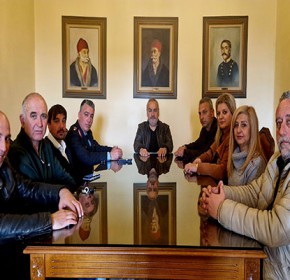 Συνάντηση Δημάρχου Πηνειού Αλ. Καστρινού με τον νέο Αστυνομικό Διευθυντή Ηλείας Παρασκευά Μασούρα