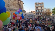 Ο Δήμος Πύργου εγκαινίασε τη νέα παιδική χαρά στην πλατεία Δεξαμενής [PHOTOS]
