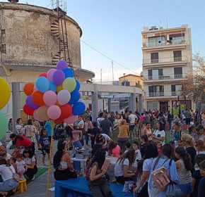 Ο Δήμος Πύργου εγκαινίασε τη νέα παιδική χαρά στην πλατεία Δεξαμενής [PHOTOS]