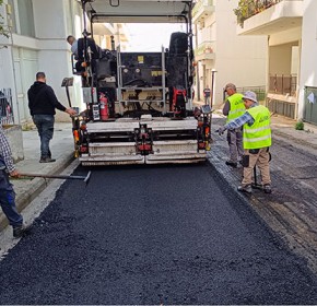 Δήμος Πύργου: Έργα ασφαλτόστρωσης δρόμων υλοποιεί η Δημοτική Αρχή [PHOTOS]
