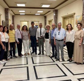 Δήμος Πύργου:  Αντιπροσωπεία Ρουμανικού Δήμου στο Λάτσειο