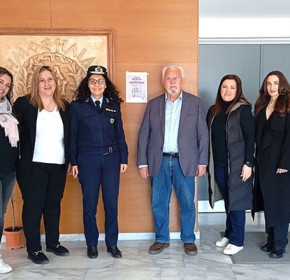 Σπάμε τη Σιωπή – Συνάντηση του Δημάρχου Ήλιδας με αξιωματικούς της τοπικής ΕΛ.ΑΣ. για την πρόληψη της ενδοοικογενειακής βίας