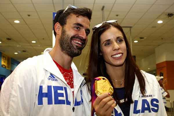 Επέστρεψε στην Αθήνα η «χρυσή» Κατερίνα Στεφανίδη