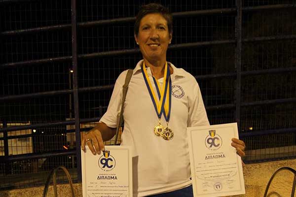 Αρίων Αμαλιάδας: Συνεχίζει με νέες επιτυχίες η Αγγελική Κοντονή