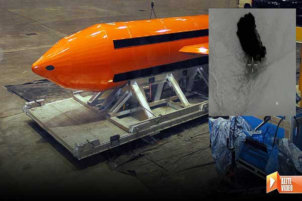 Βίντεο: Η στιγμή που η «μητέρα όλων των βομβών» χτυπάει τους τζιχαντιστές στο Αφγανιστάν