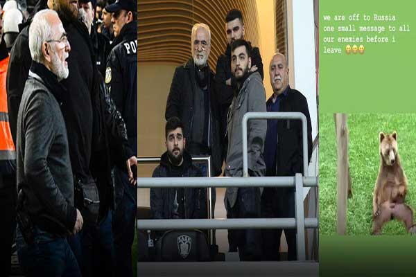 «Φεύγουμε για Ρωσία»: Το μήνυμα του υιού Σαββίδη μέσω Instagram