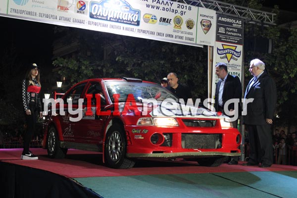 39ο Ολυμπιακό Ράλλυ: Πρώτος ο Γιάννης Μπαντούνας με Mitsubishi Lancer EVO VI