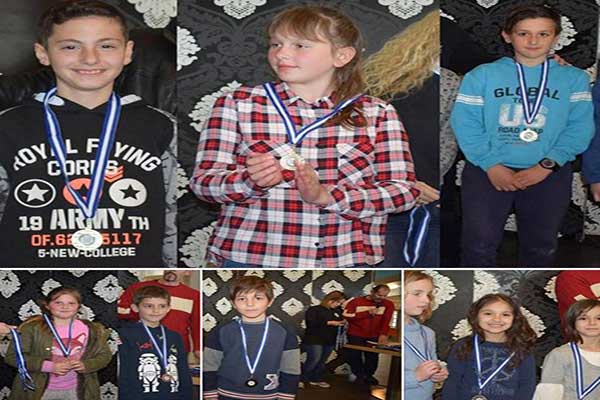 Με 9 μετάλλια γύρισαν οι μαθητές του Δημοτικού της ΣΑ Πύργου από τους σχολικούς αγώνες στην Πάτρα 