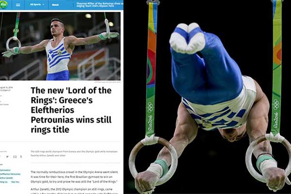 «Ο άρχοντας των Δακτυλιδιών»: Τα ξένα ΜΜΕ αποθεώνουν τον Πετρούνια