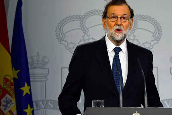 Ραχόι: Το Σάββατο αναστέλλουμε την αυτονομία της Καταλονίας