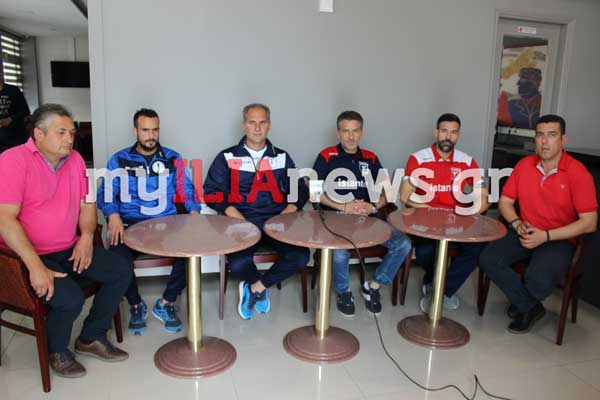 Κοινή συνέντευξη τύπου Πανηλειακού-Νίκης Τραγανού εν'όψει των play-off ανόδου στην Γ'Εθνική [VIDEO-PHOTO]