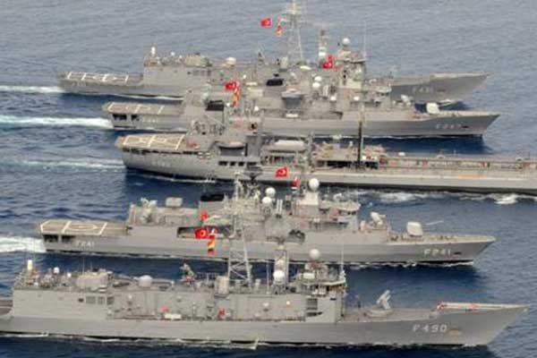 The Times: «Αγνοούνται» 14 τουρκικά πολεμικά πλοία -Ισως κατευθύνονται σε ελληνικά λιμάνια