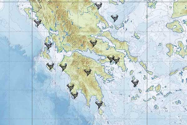 Στο «μάτι» τυφώνων τον Ιούνιο η Δυτική Ελλάδα (ΧΑΡΤΗΣ)