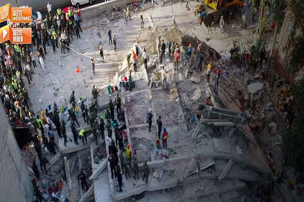 Εκατοντάδες νεκροί από τα φονικά 7,1 Ρίχτερ στο Μεξικό: 226 θύματα, οι 21 μαθητές σε σχολείο