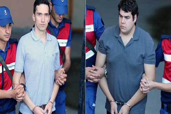 Τρίτο «όχι» στο αίτημα αποφυλάκισης των δύο Ελλήνων στρατιωτικών από τους Τούρκους