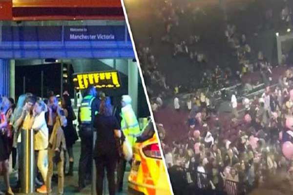 Η στιγμή της έκρηξης έξω από το Μάντσεστερ Αρένα -Τι κατέγραψε κάμερα [βίντεο]