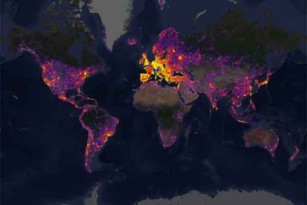 Σε ποια πόλη του κόσμου έχουν βγει οι περισσότερες φωτογραφίες [χάρτης]