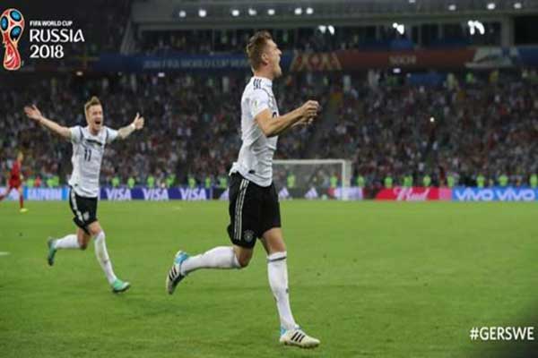 Νίκη - θρίλερ στο 95΄ για τη Γερμανία 2-1 τη Σουηδία 