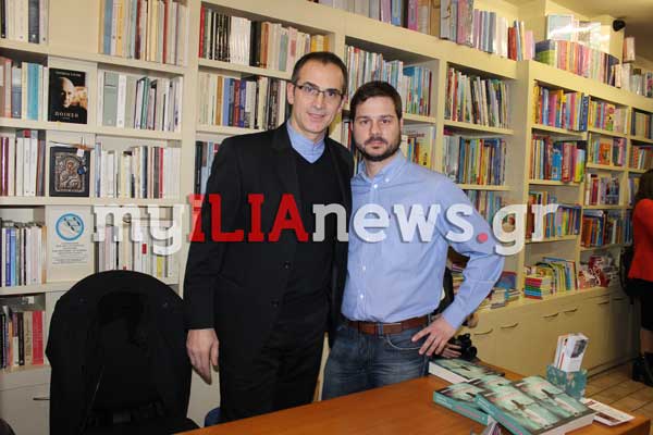 Πύργος: Παρουσιάστηκε η "Ουρανόεσσα" του συγγραφέα Κώστα Κρομμύδα [PHOTOS]