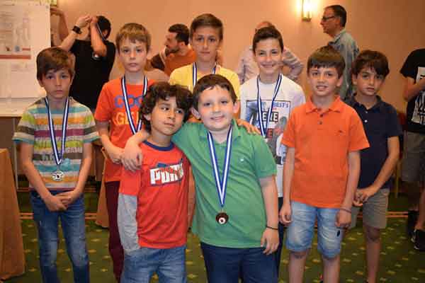 6 μετάλλια για την Σκακιστική Ακαδημία Πύργου στο Levante Rapid 2017