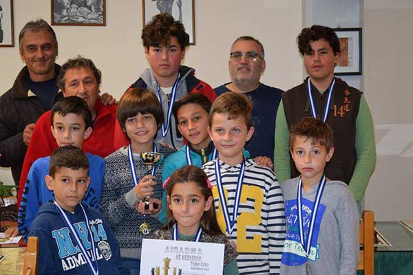 Σκακιστική Ακαδημία Πύργου: Με μεγάλη επιτυχία το Ενδοσυλλογικό πρωτάθλημα της ΑΕ Λεχαινών