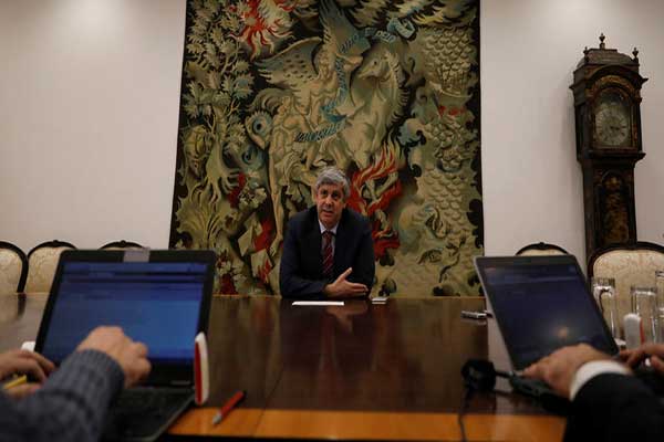 O πορτογάλος YΠΟΙΚ Μάριο Σεντένο νέος πρόεδρος του Eurogroup