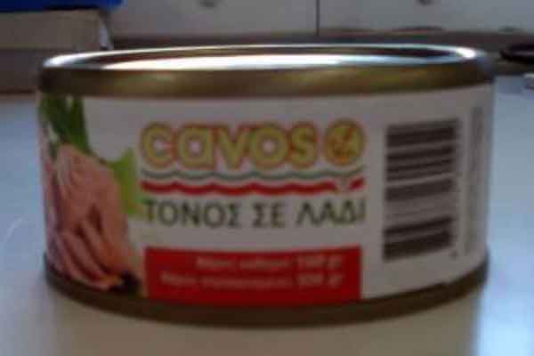 Ο ΕΦΕΤ ανακαλεί τόνο σε λάδι 