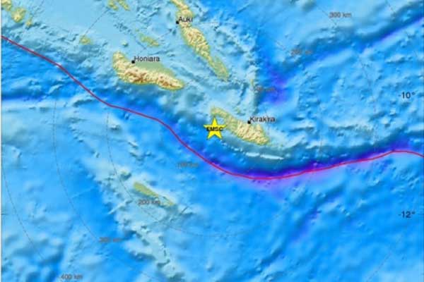 Σεισμός "μαμούθ" στα νησιά Σολομώντα! 8 Ρίχτερ, προειδοποίηση για τσουνάμι!