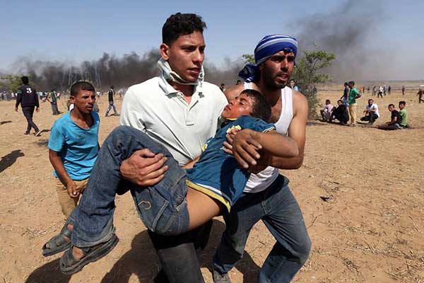 2018-06-08T140225Z 493592421 RC1DC5C1B3A0 RTRMADP 3 ISRAEL-PALESTINIANS-PROTESTS