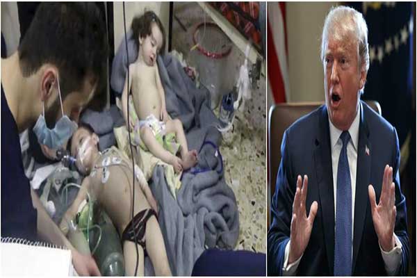 Τραμπ: Ειδεχθής πράξη η επίθεση με χημικά στη Συρία -Θα υπάρξουν συνέπειες
